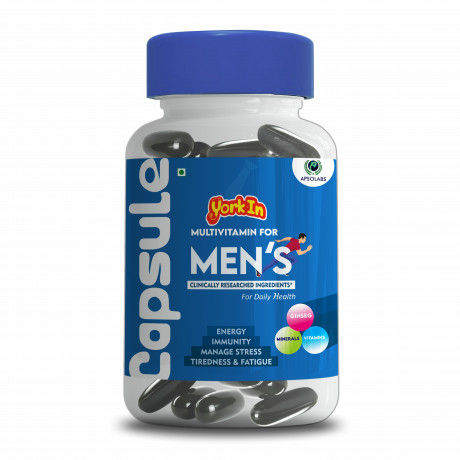 Yorkin Men's Multivitamin Capsule 